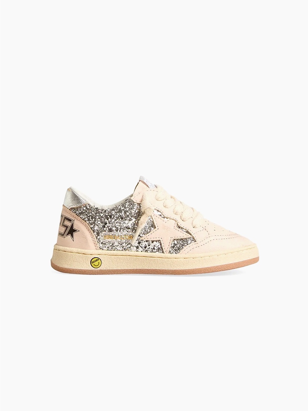 Golden Goose Kids Low-Top Sneakers - Pink, Silver, Gold